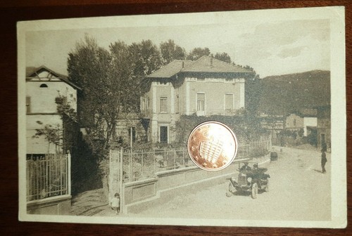 Cartolina epoca paesagg - cartolina,