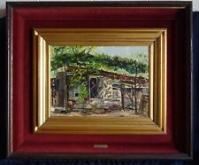 - ALDO CONTE - VECCHIO QUADRO DIPINTO AD OLIO