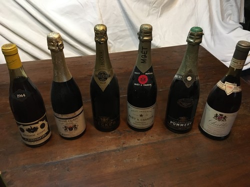 Bottiglie champagne vino - bottiglie,