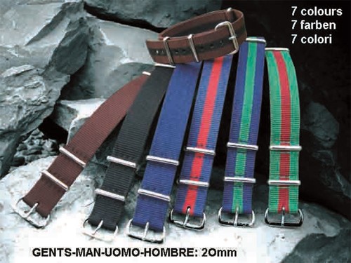 7pt nylon cinturini orologio - 7pt-nylon,