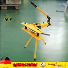Manuelles Hydraulisches Rohrbiegemaschine Rohrbiegegerät Max.90°& Biegekraft 10T