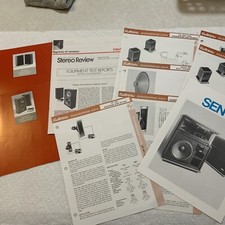 Lotto Brochure Dati e Stereo