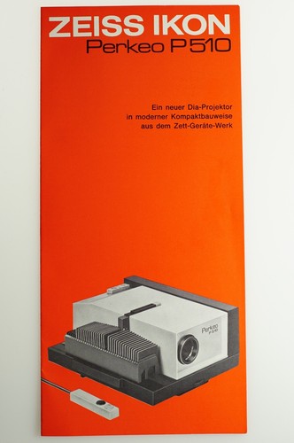 Brochure proiettore zeiss ikon - proiettore,