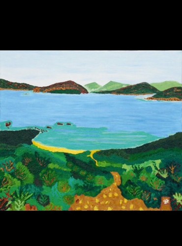 Quadro spiaggia sardegna - quadro,