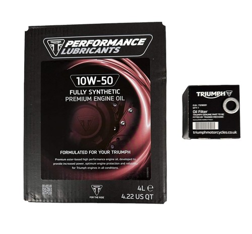 Triumph oil change kit - triumph,