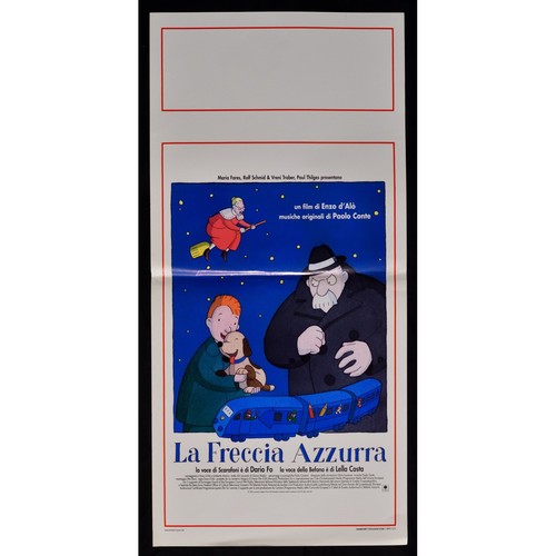Locandina freccia azzurra - locandina,