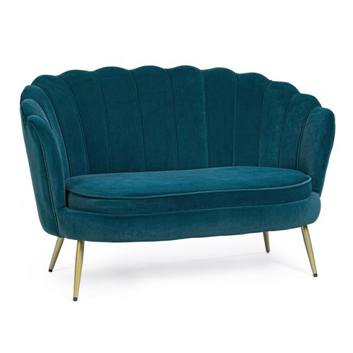 Divano velluto glam vintage - velluto,