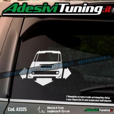 Adesivo Down&Out Fiat Panda