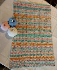 Copertina culla, carrozzina, Nuova, Unicorno, Handmade, pura lana, uncinetto