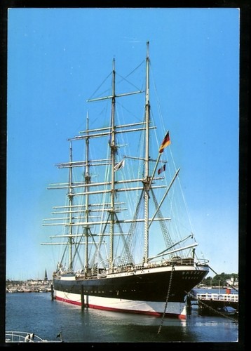 Travemünde viermastbark - ak,
