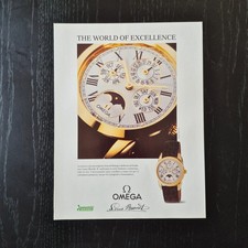 1991 Omega Louis Brandt - Original AD Advertising Pubblicità Vintage