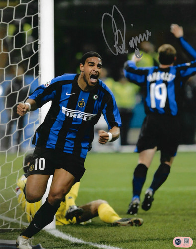 Adriano signed inter milan - signed,