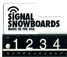 Adesivo segnale snowboard 4,4