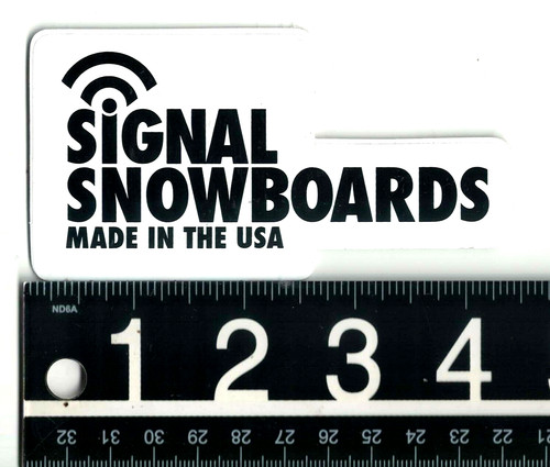 Adesivo segnale snowboard 4,4