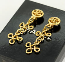 CHANEL CC Logos Cross Dangle