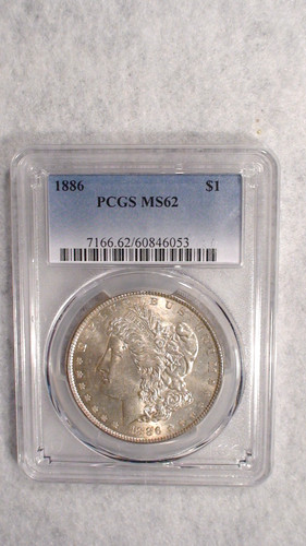 Moneta dollaro 1886 - moneta, p