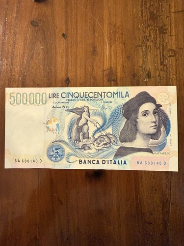 500 000 lire raffaello - 500,