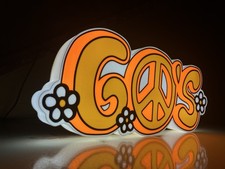 Insegna vintage light luminosa