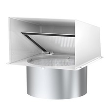 6 Inch Hooded Wall Vent Cover