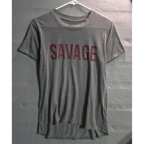 Shirt savage graphic - savage, grigia