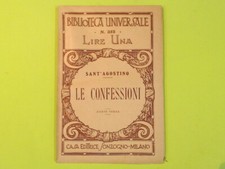LE CONFESSIONI PARTE III SANT'AGOSTINO SONZOGNO