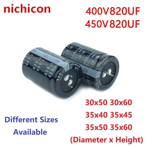 Pezzi nichicon 820uf 400v - pezzi,