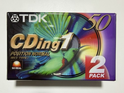Tdk cding1 2 pack - tdk,