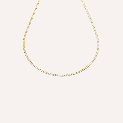 Collana donna tennis girocollo