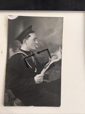 Regia Marina,regio Esploratore,marinaio,divisa,giornale,berretto,foto,AG68