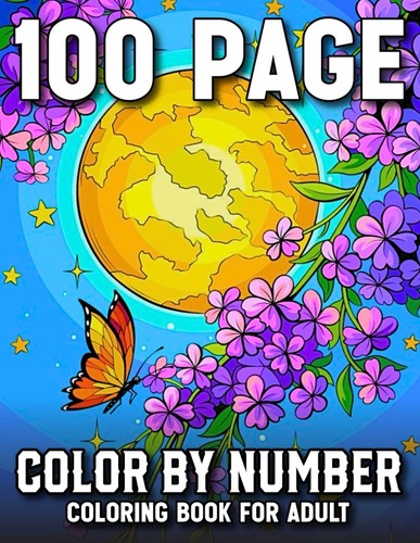 Color number adult coloring - color,