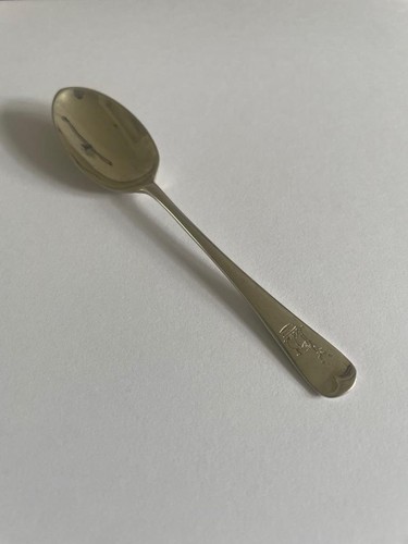 Cucchiaio argento marcato - cucchiaio,