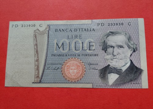 Banconota mille lire giuseppe - banconota,