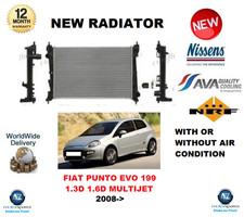 PER FIAT PUNTO EVO 199 1.3D MULTIJET 1.6D MULTIJET 2008> RADIATORE NUOVO QUALITÀ OE