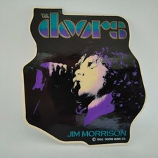 ✅  Adesivo THE DOORS Sticker Vintage 80' MUSIC JIM MORRISON cm 8,5 X 8