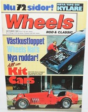 Vintage ottobre 1981 Wheels