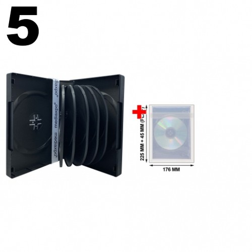 Custodie nere per dvd 12 - 5,