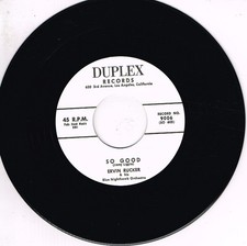ERVIN RUCKER - SO GOOD / DONE