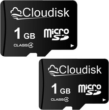2Pack 1 GB Micro SD Scheda Di