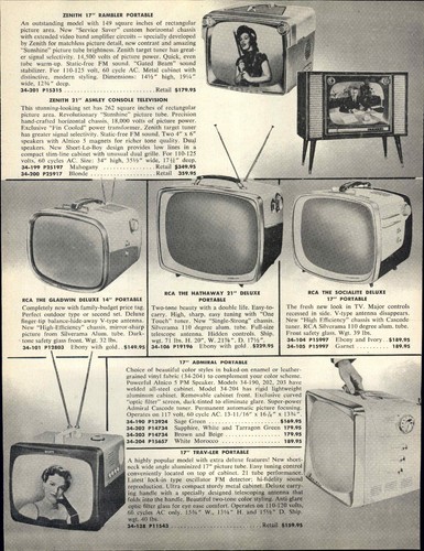 1958 carta pubblicitaria - carta,