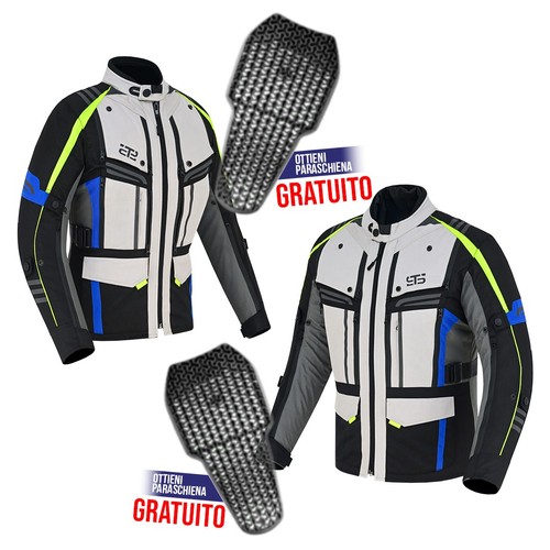Moto giubbotto tessuto - moto, in
