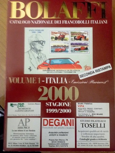 Catalogo bolaffi francobolli - catalogo,