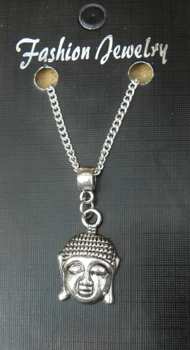 Collana con ciondolo testa - , di