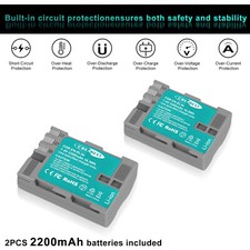 Batteria 2x 2.2AH EN-EL3e EL3a