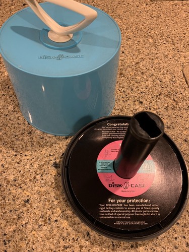 Vintage blue disk - vintage, 45