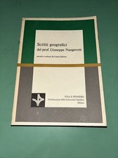Scritti geografici del Prof