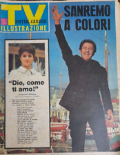 Tv Sorrisi E Canzoni n. 6 - 6 febbraio 1966 anno XV settim. - Sanremo A Colori