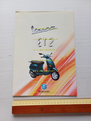 Piaggio vespa et2 depliant - vespa,