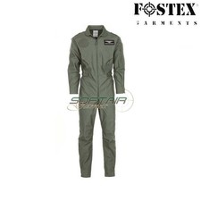 Tuta Intera Volo Pilota Aviatore Flight Suit SAGE GREEN Fostex (115262)