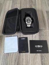 Orologio automatico Octopus 36mm Explore PT5000 nuovo con scatola e documenti