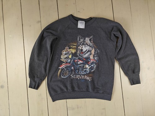 Felpa lupo harley - felpa,